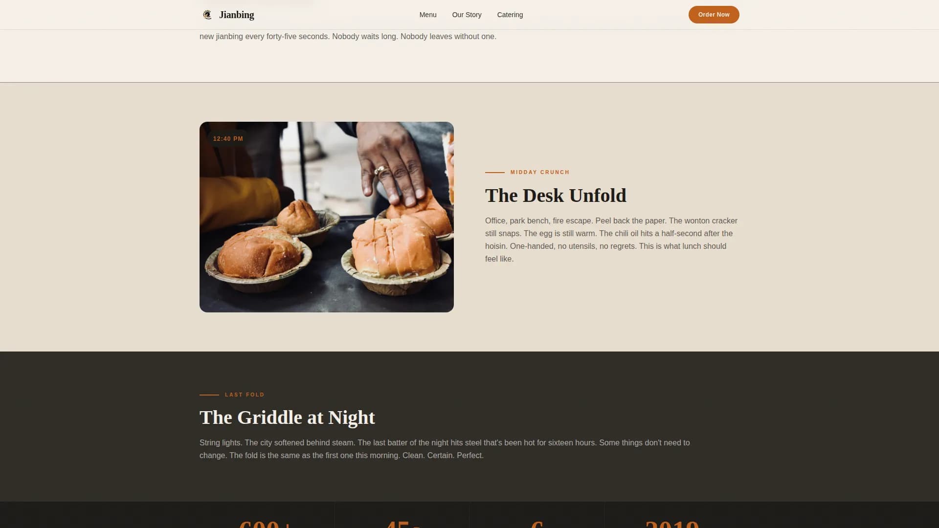 Kettle — Flame-Kissed Keto Meal Delivery Landing Page Template
