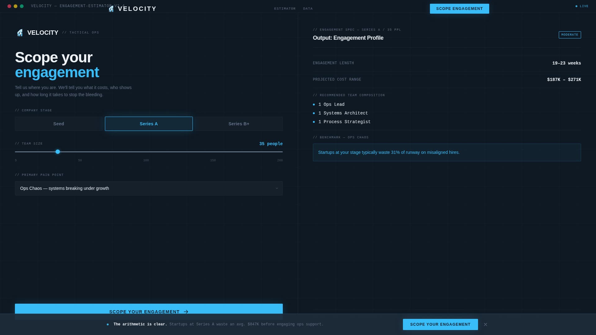 Startup Tactical Consulting & Go-to-Market Website Template