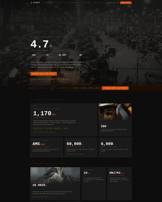 Strut - Precision Landinggear Landing Page Template
