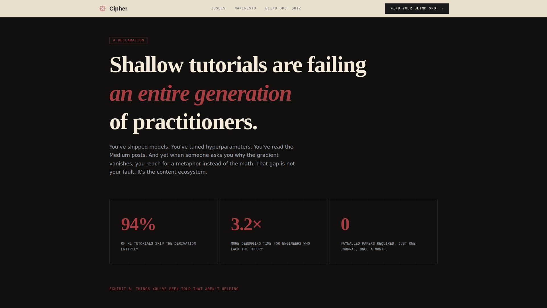 Data Science Newsletter Blog Website Template