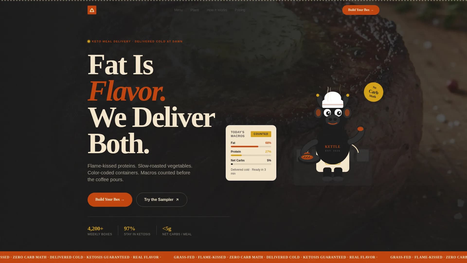 Malai — Handcrafted Kulfi And Falooda Shop Landing Page Template