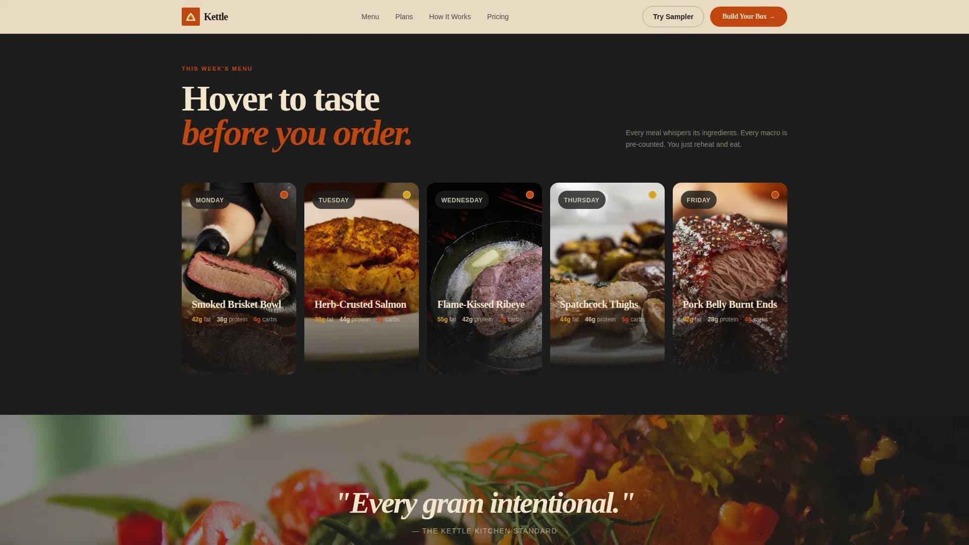 Malai — Handcrafted Kulfi And Falooda Shop Landing Page Template