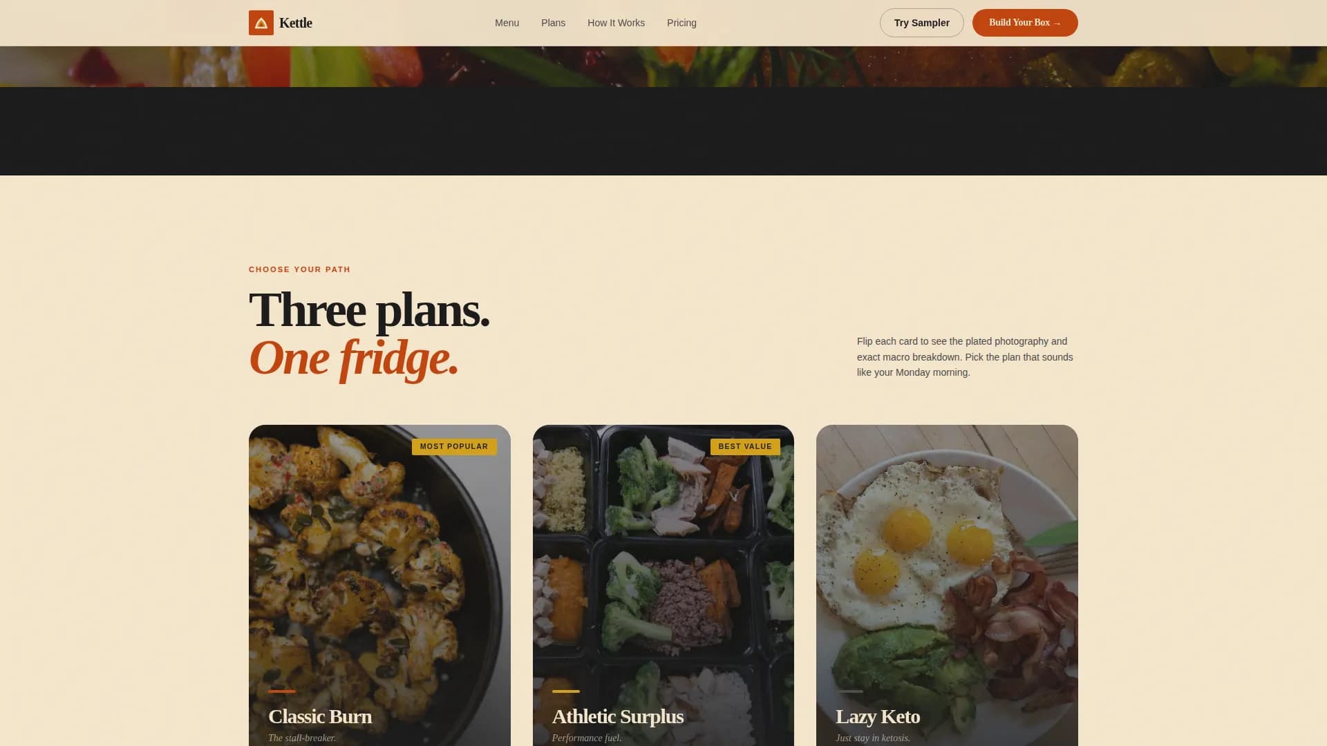 Malai — Handcrafted Kulfi And Falooda Shop Landing Page Template