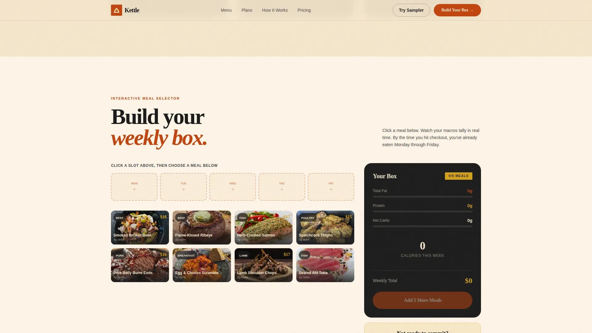 Malai — Handcrafted Kulfi And Falooda Shop Landing Page Template