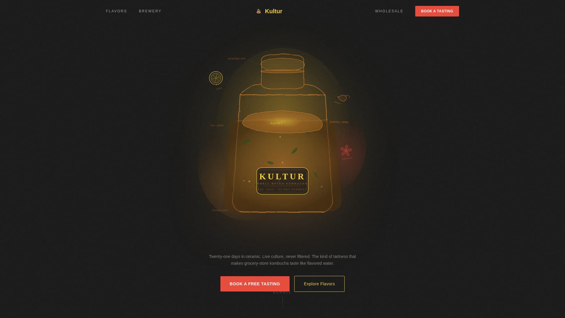 Brewery & Craft Beer Booking Website Template