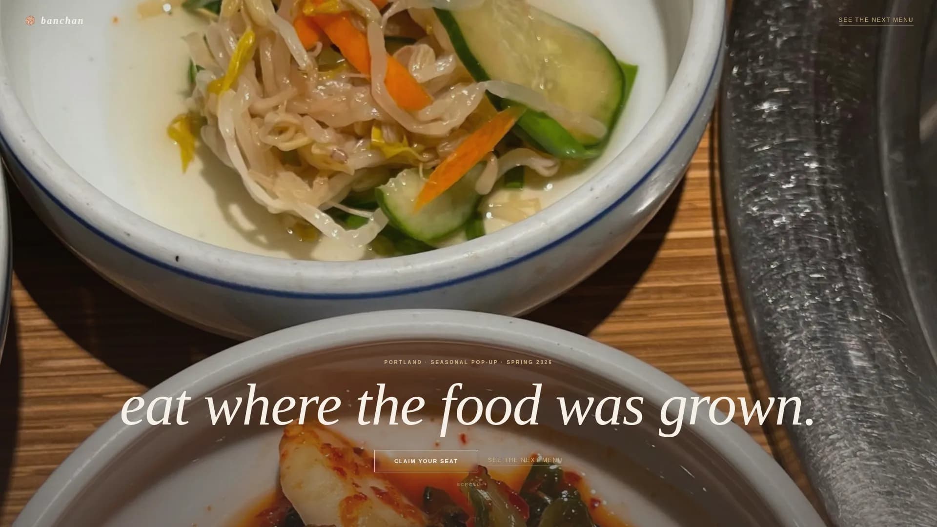 Korean Dining Professional Website Template