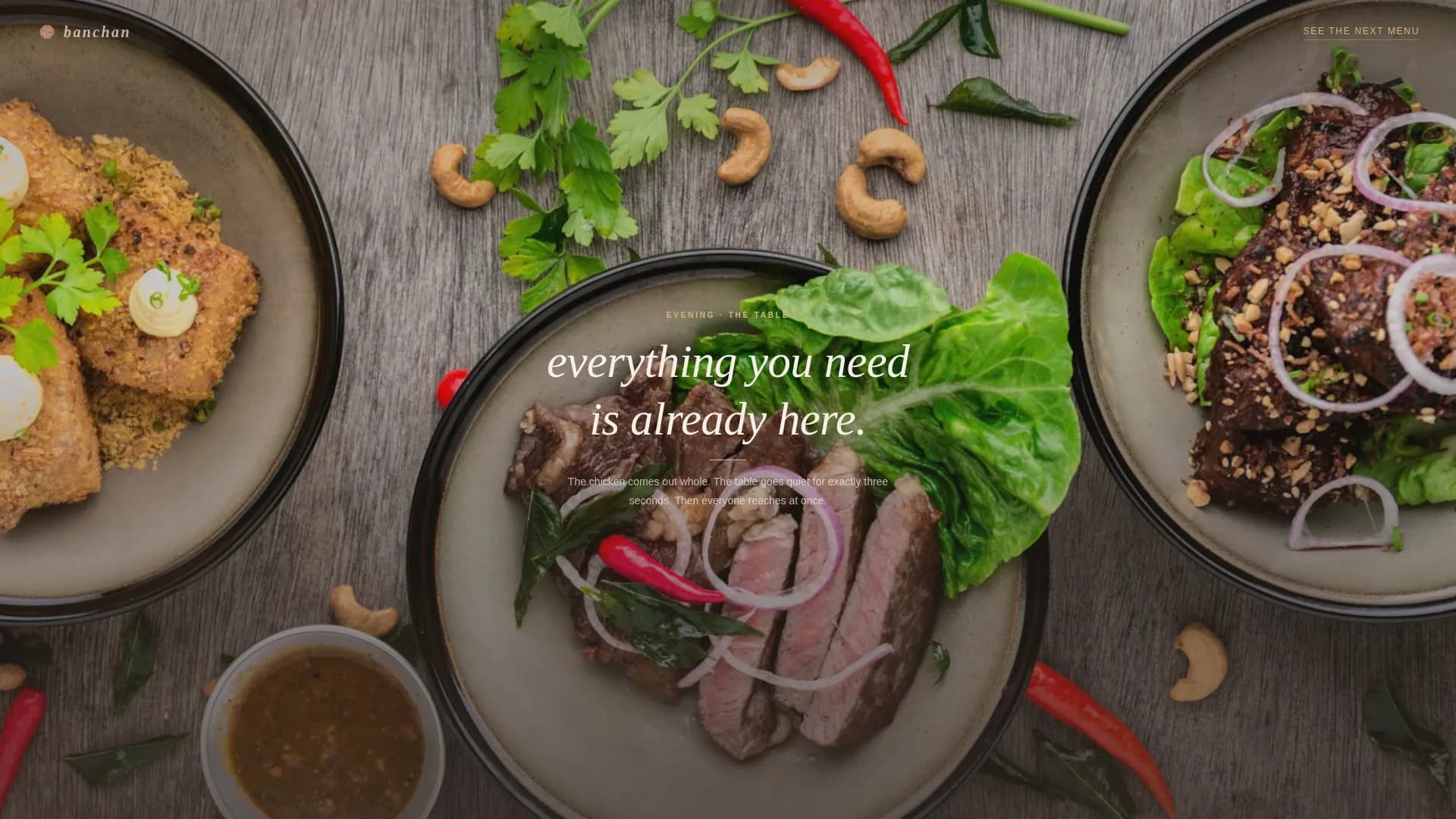Korean Dining Professional Website Template