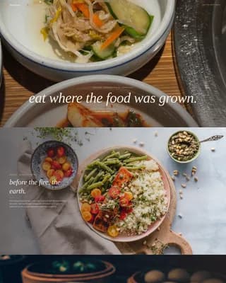 Korean Dining Professional Website Template