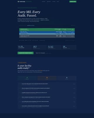 Comply - Precision Foodbeverage Landing Page Template