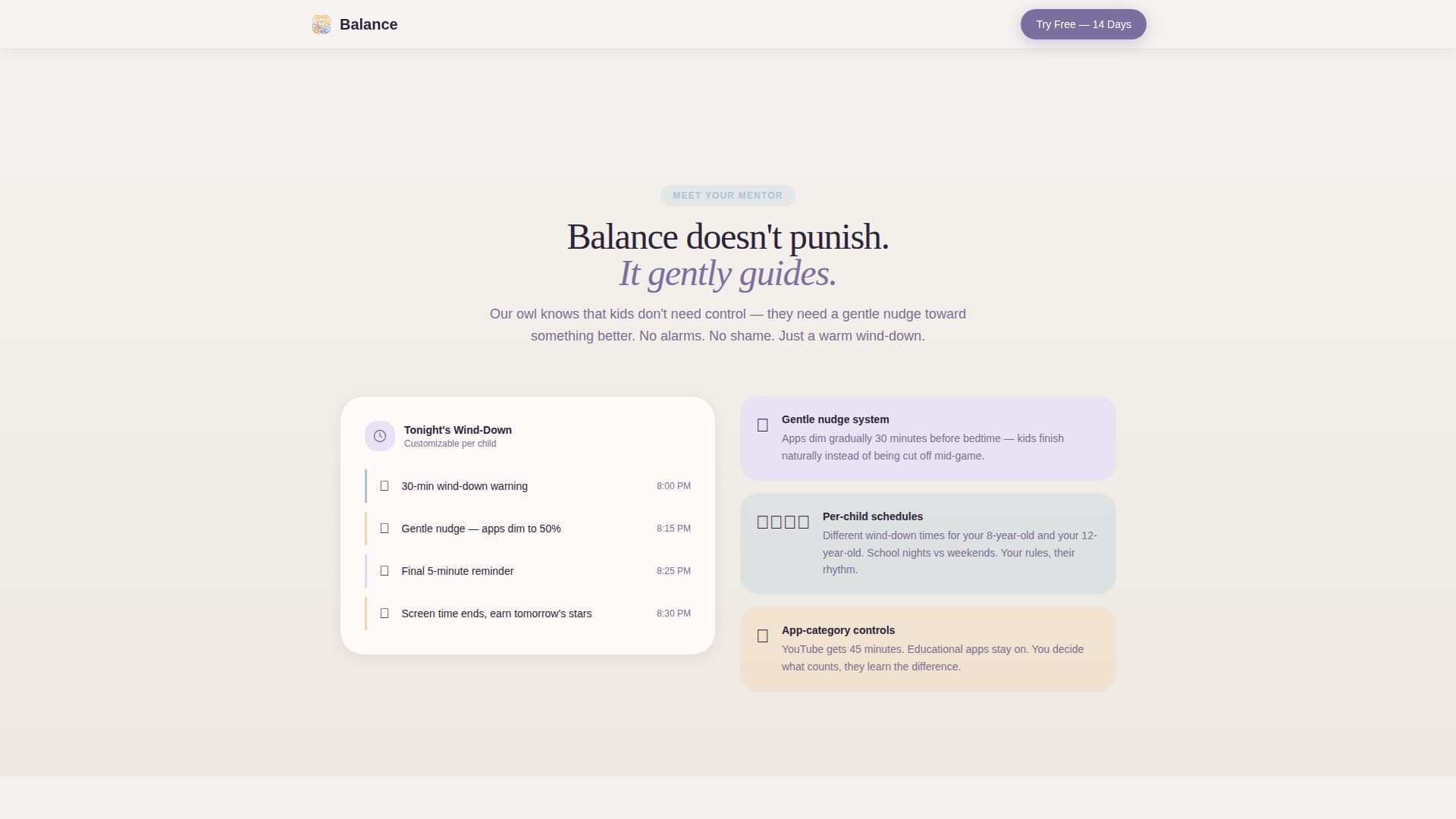 Kids Online Safety & Tech Booking Website Template