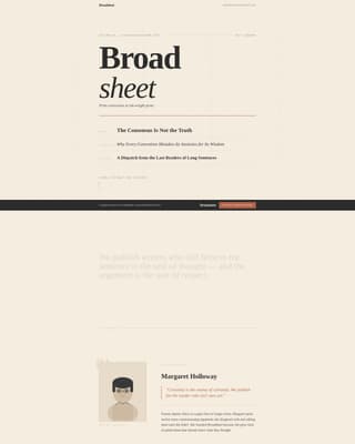 News & Magazine Pre-Launch Website Template