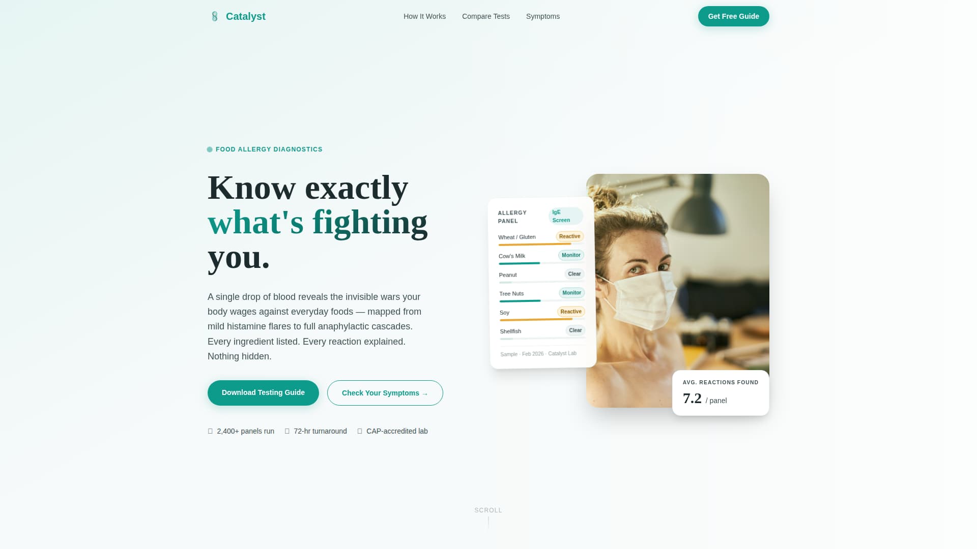 Allergy & Immunology Education Website Template