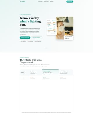 Allergy & Immunology Education Website Template