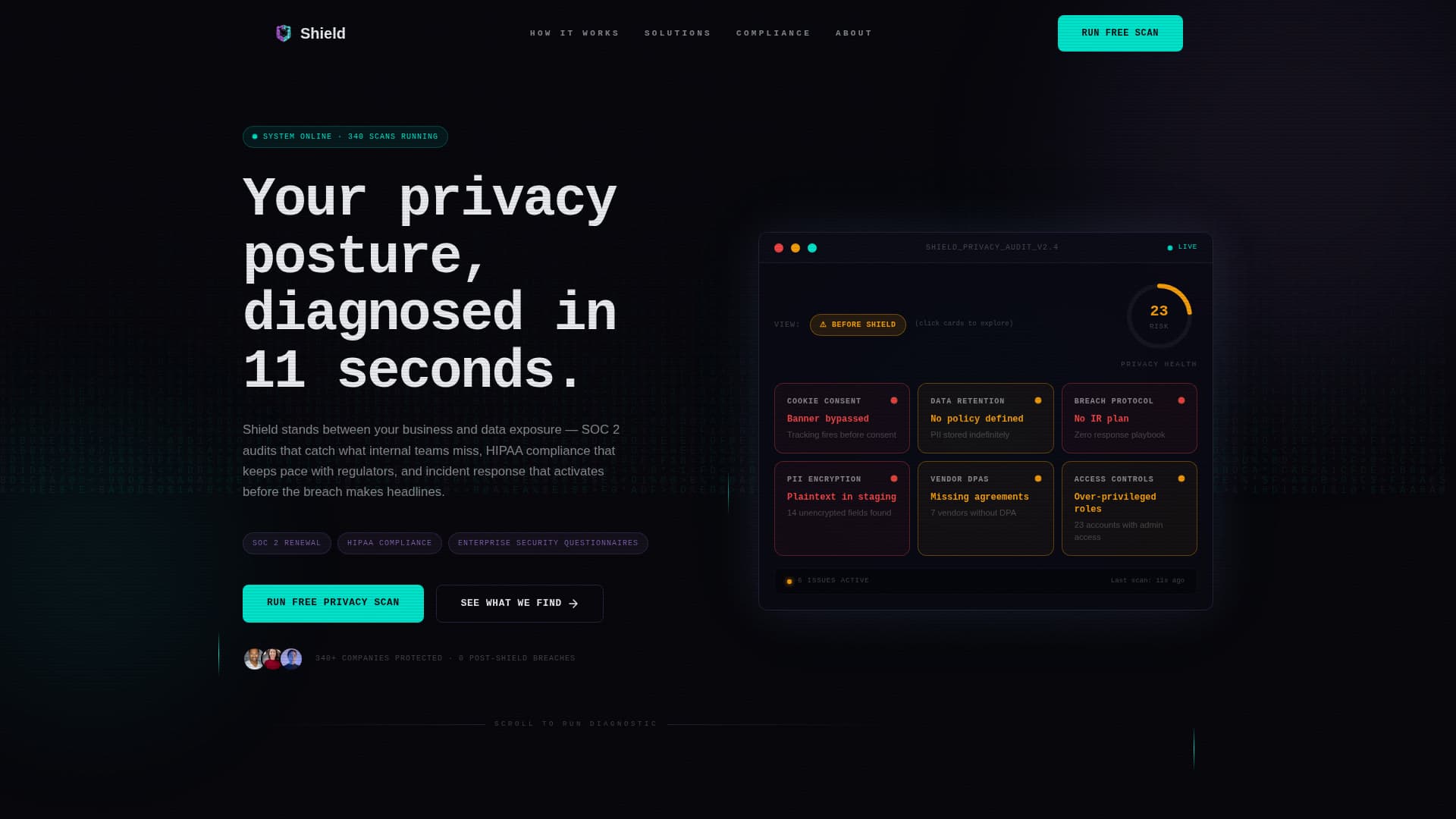 Shield - Powerful IT Services Landing Page Template