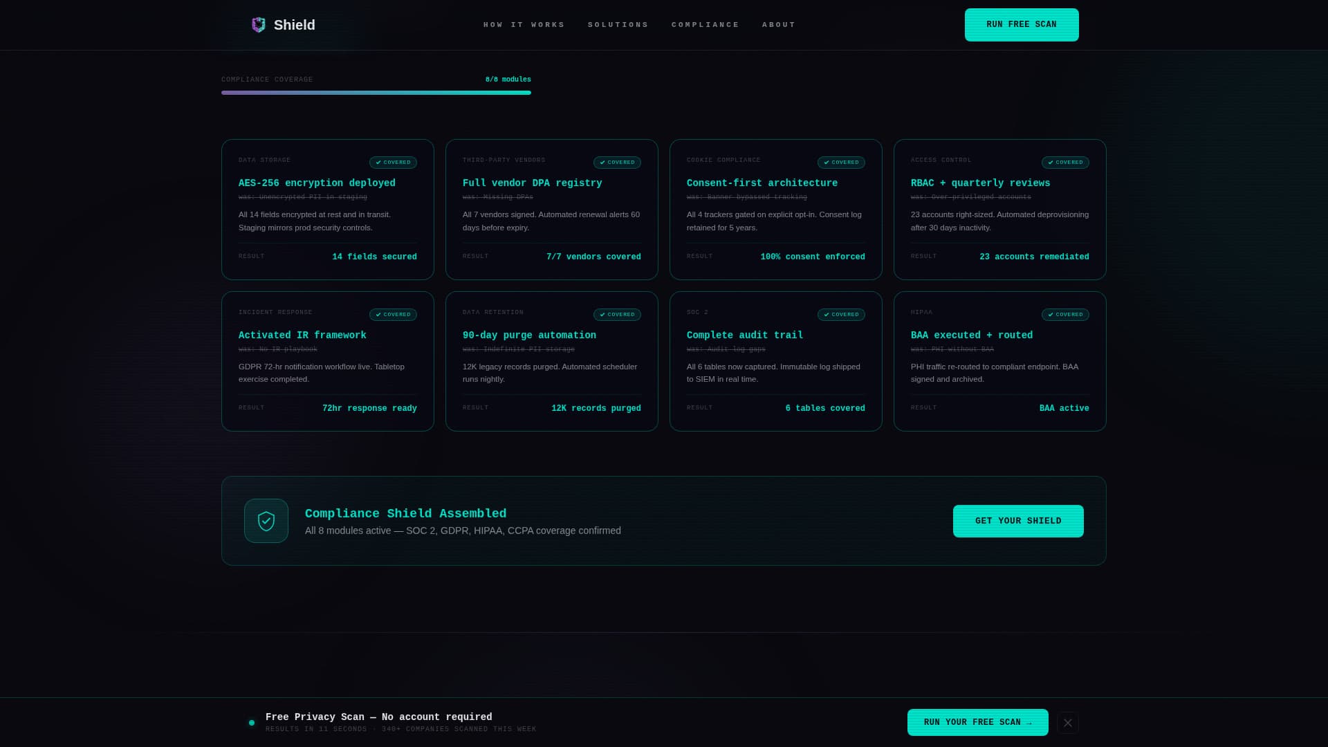 Shield - Powerful IT Services Landing Page Template