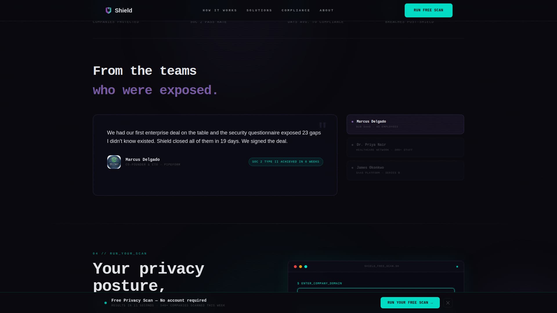 Shield - Powerful IT Services Landing Page Template