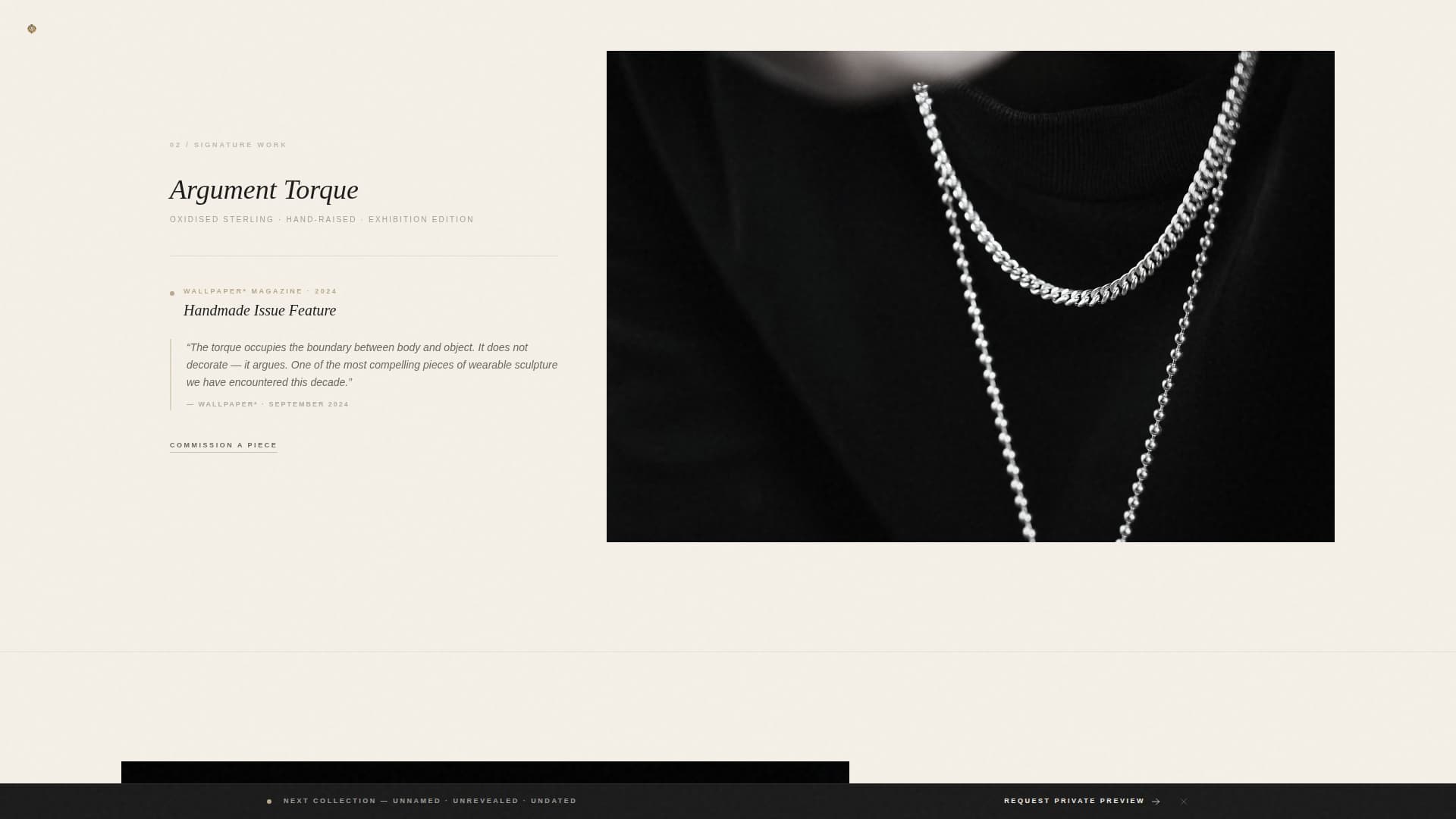3D & Product Design Portfolio Pre-Launch Website Template