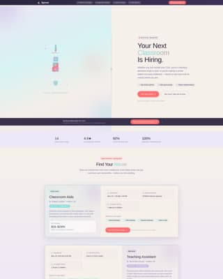 Sprout - Dynamic Preschool Landing Page Template