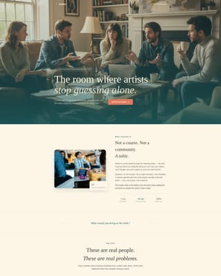 Atelier - Inspiring Illustrators Landing Page Template