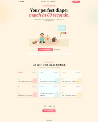 Baby & Nursery Product Professional Website Template