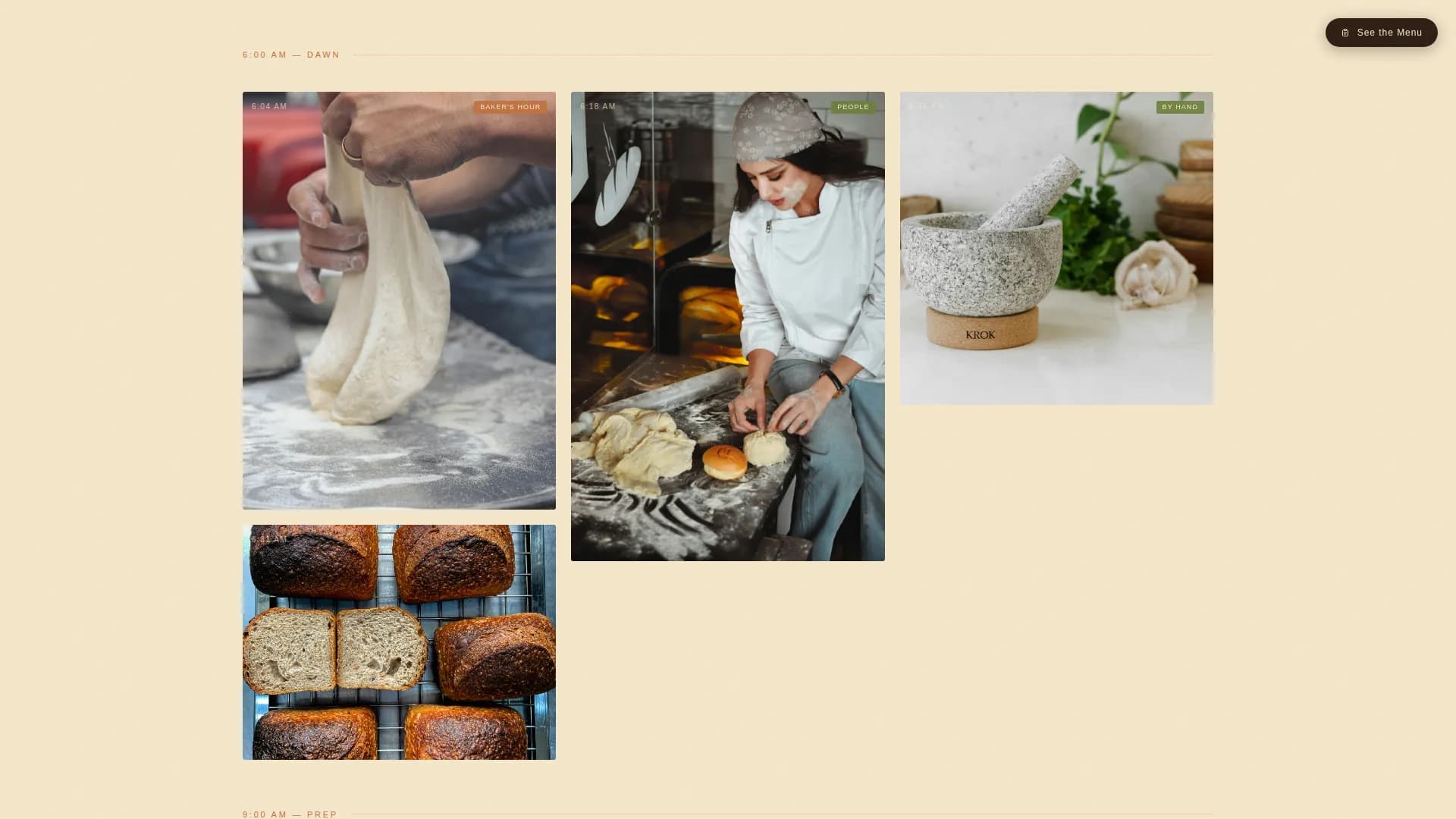 Middle Eastern Cuisine & Dining Specialist Blog Website Template