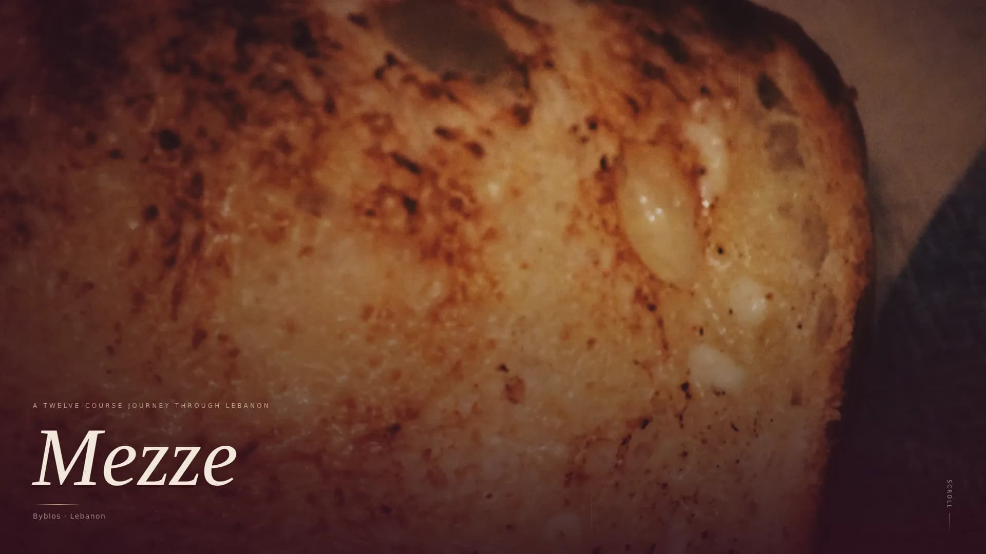 Middle Eastern Cuisine & Dining Commercial Booking Website Template