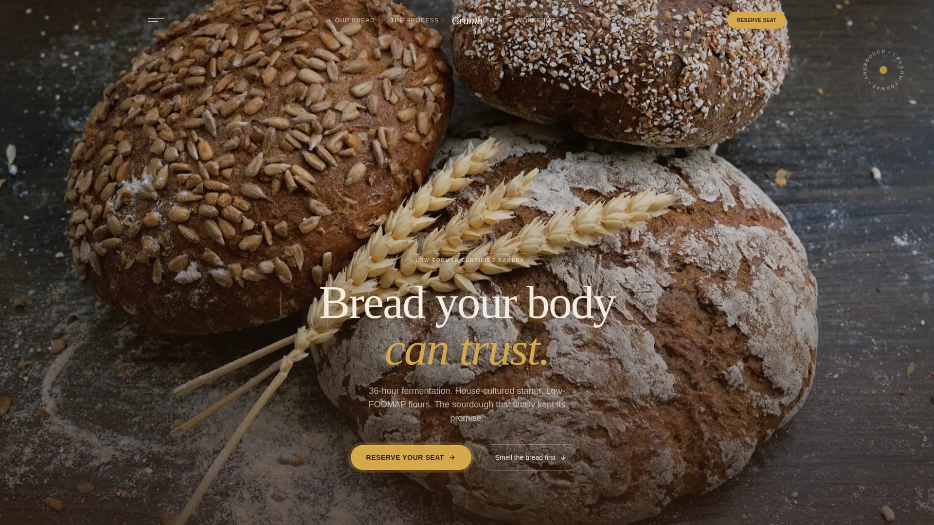 Artisan — Signature Specialty Bakery Landing Page Template