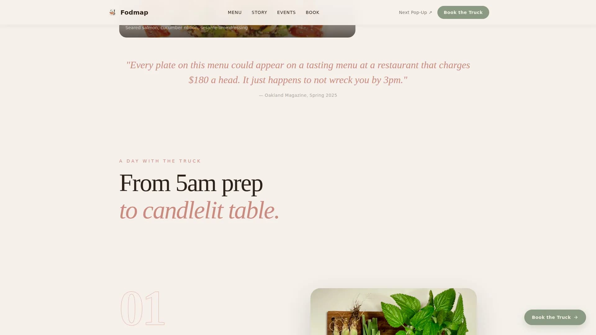 Digest — Premium FODMAP Dining Landing Page Template