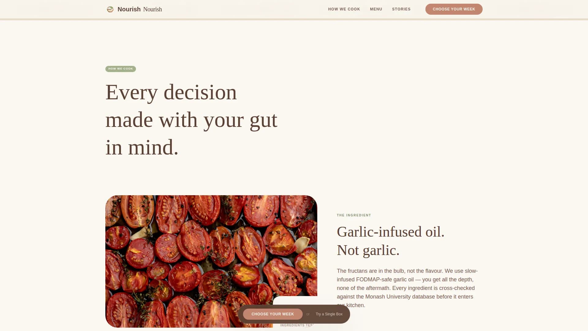 Thrive — Expert Digestive Delivery Landing Page Template