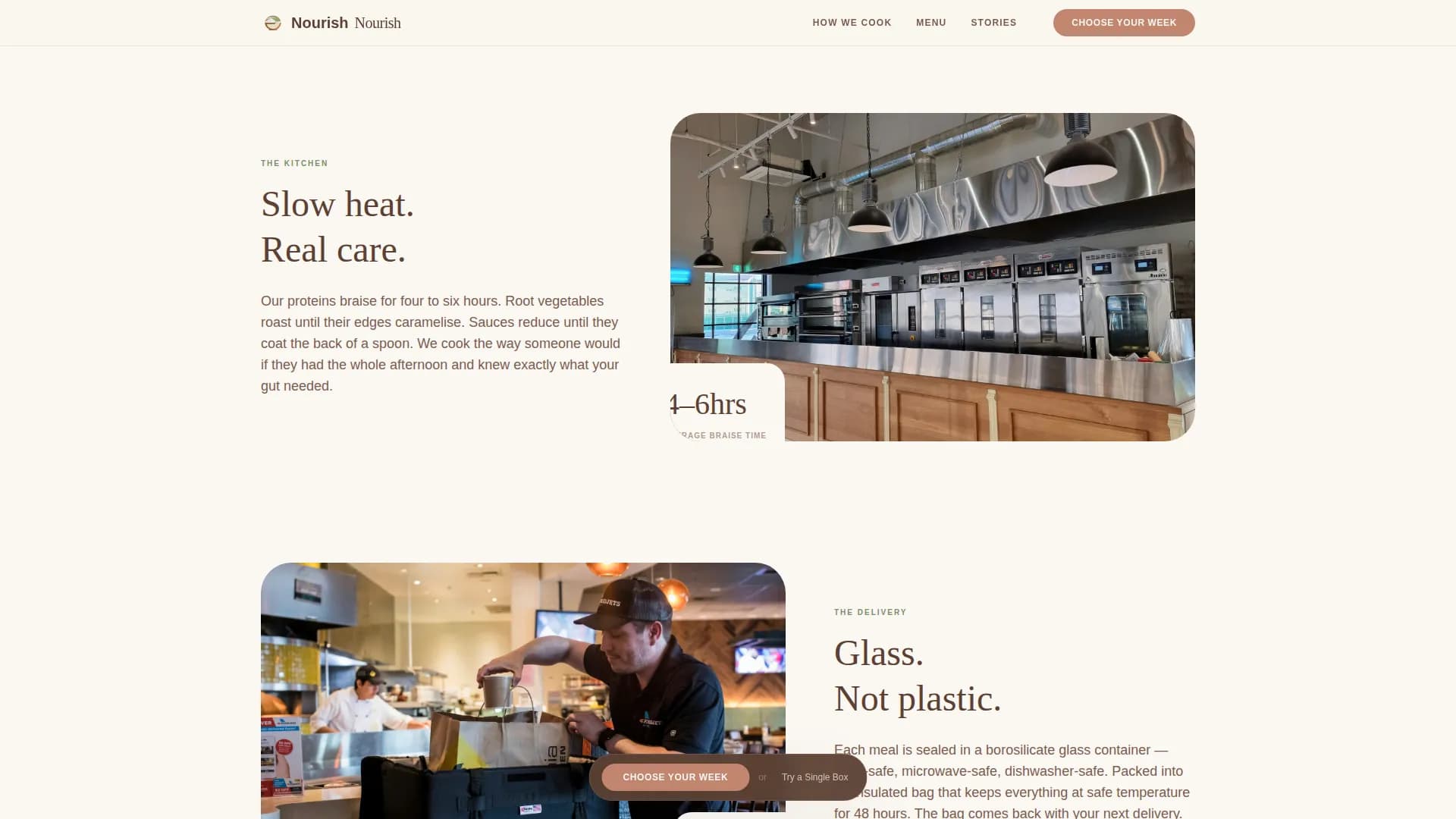 Thrive — Expert Digestive Delivery Landing Page Template
