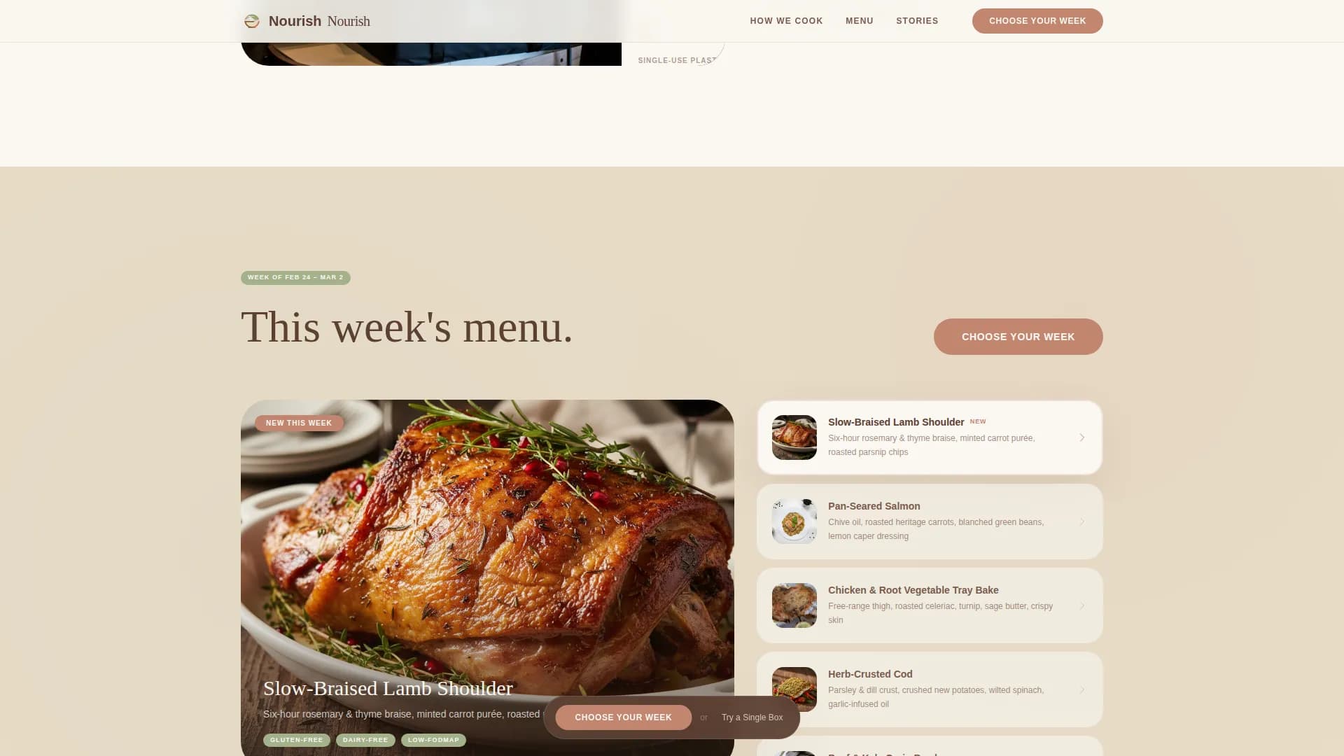 Thrive — Expert Digestive Delivery Landing Page Template