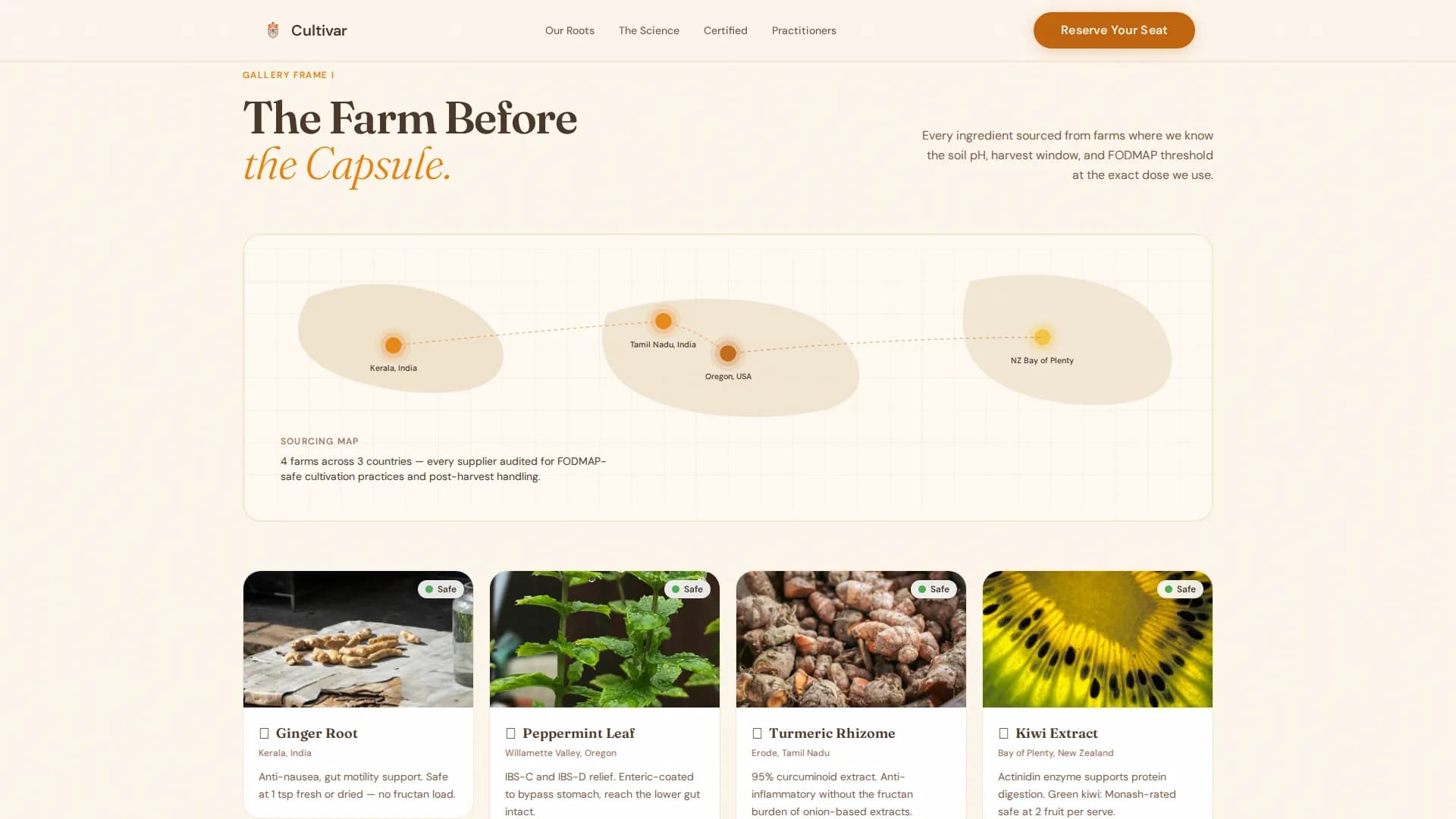 Root — Premium Botanical Wellness Landing Page Template