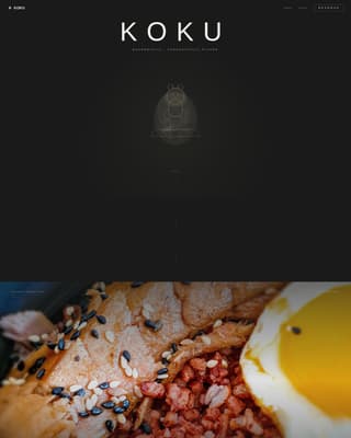 Macrobiotic Food & Dining Booking Website Template