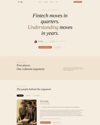 Fintech Newsletter Privacy Policy Website Template