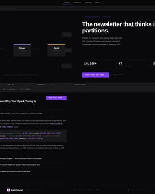 Lakehouse - Powerful Data Engineering Landing Page Template
