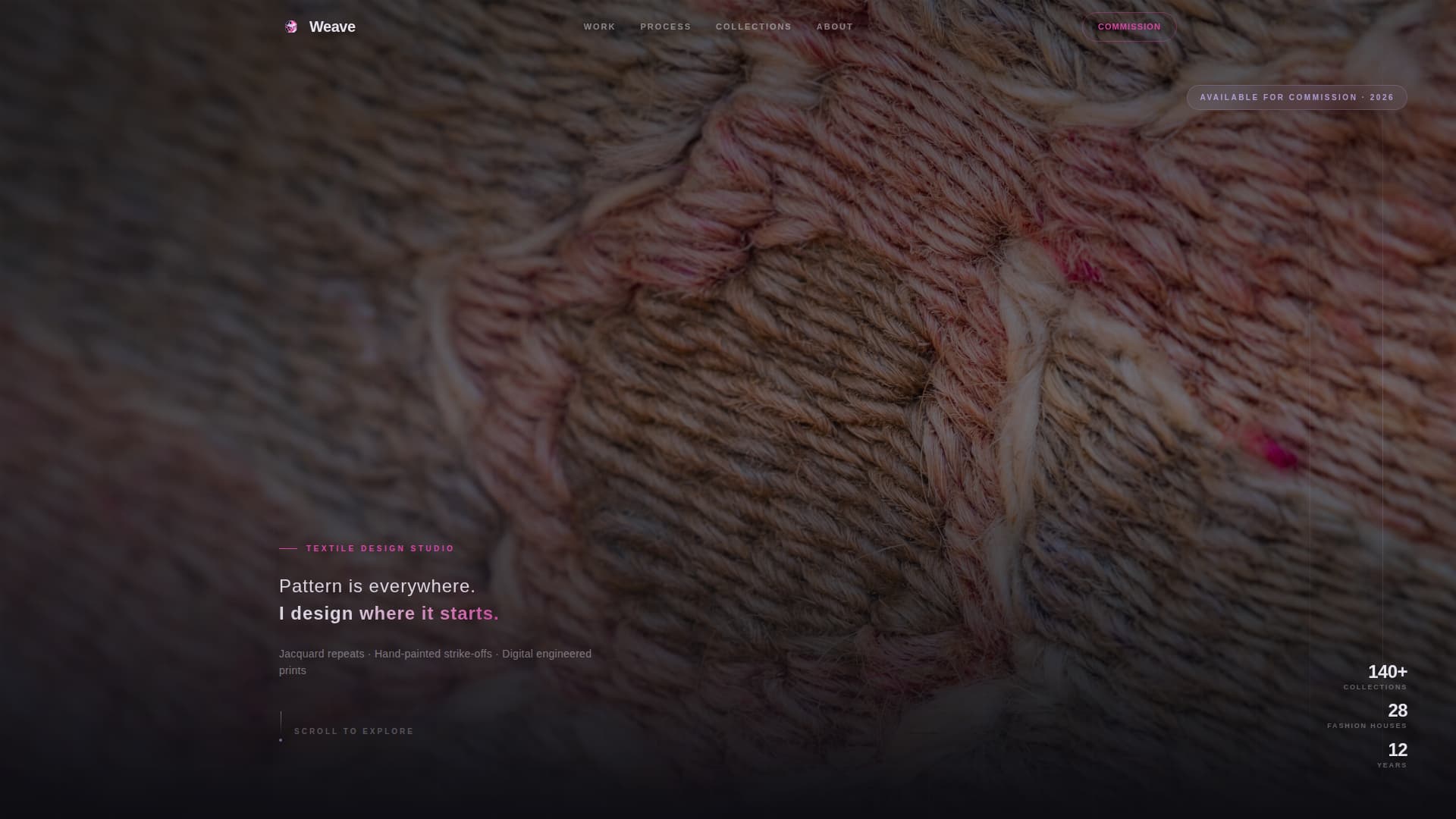 3D & Product Design Portfolio Portfolio Website Template