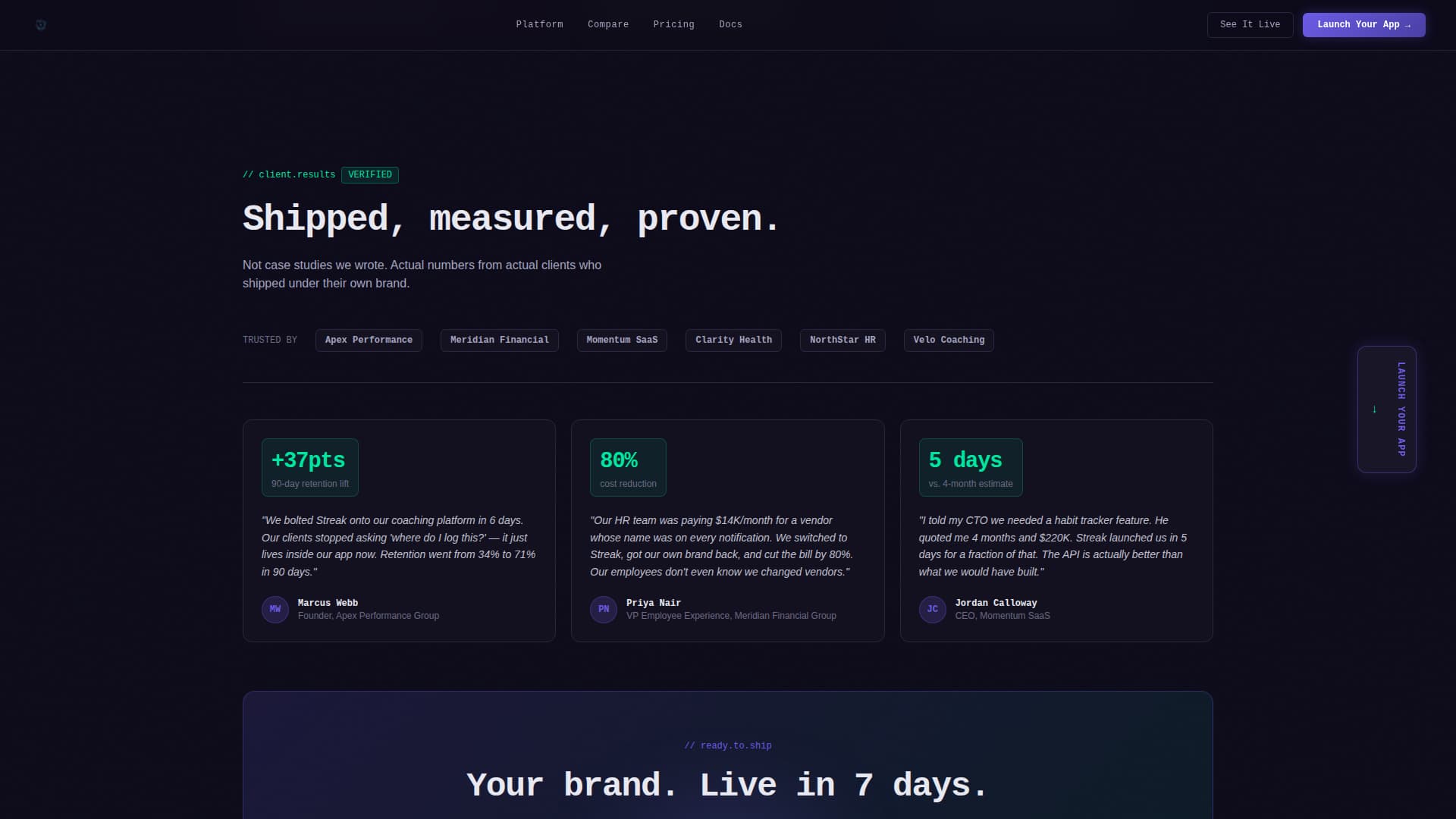 Consumer App & Platform Reviews Website Template