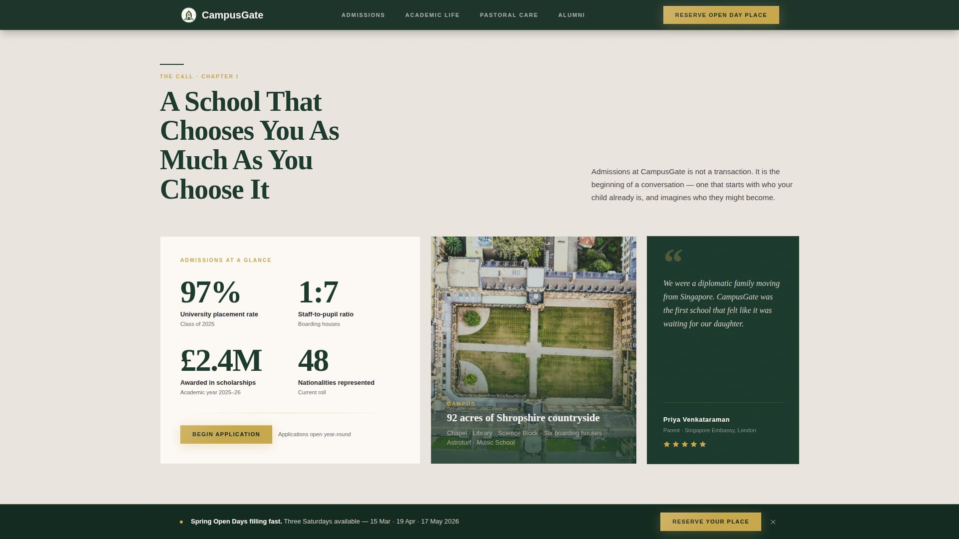School (K-12) Professional Website Template