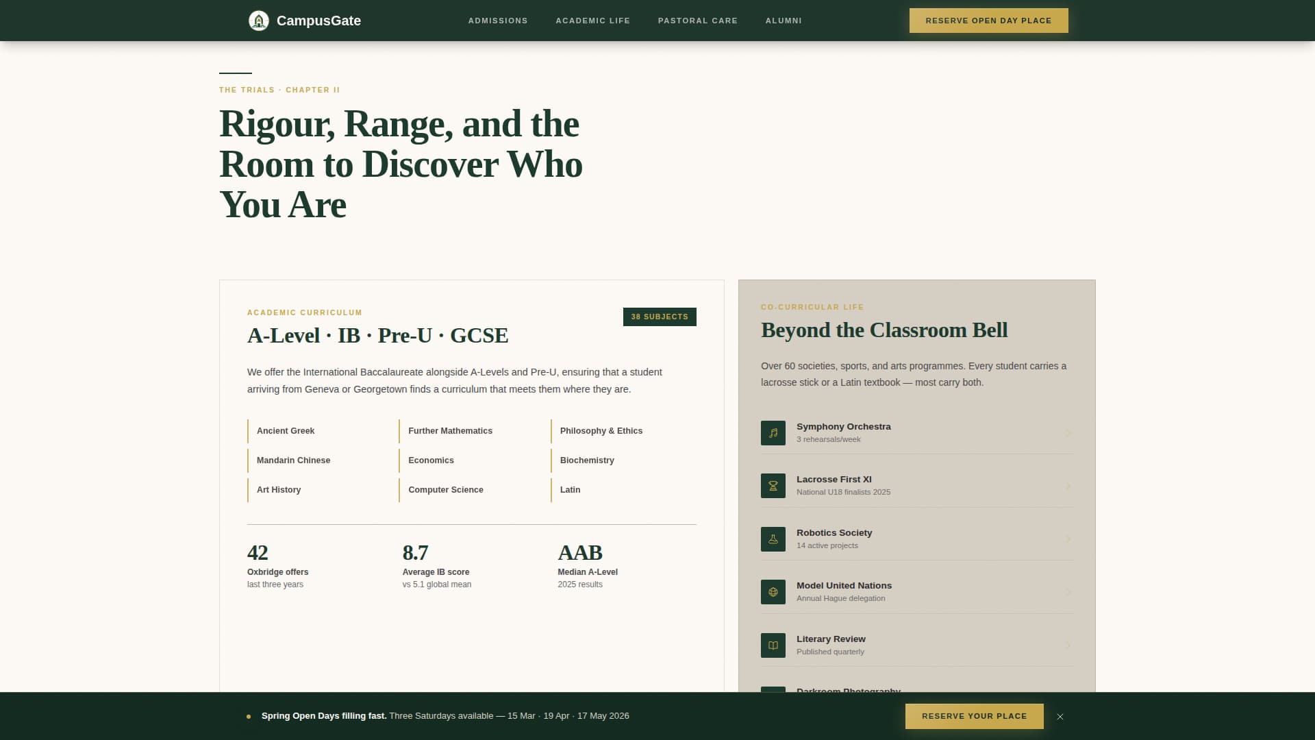 School (K-12) Professional Website Template