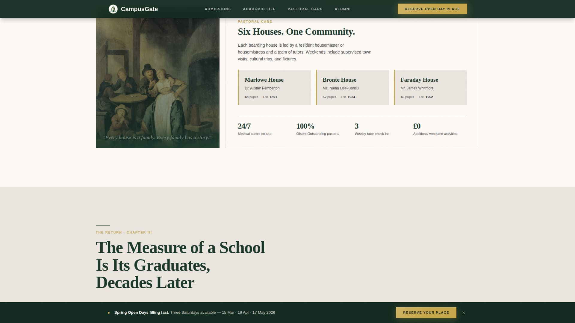 School (K-12) Professional Website Template