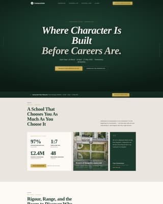School (K-12) Professional Website Template
