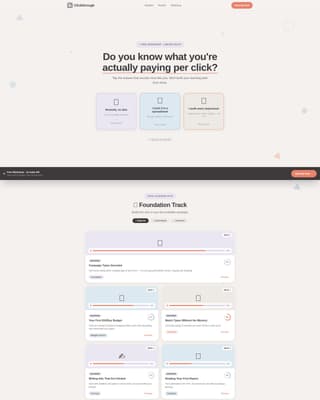 Online Skill Courses Professional Website Template