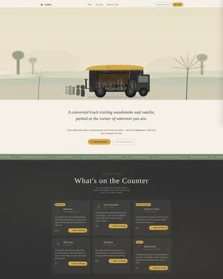 Island — Vibrant Malagasy Kitchen Landing Page Template