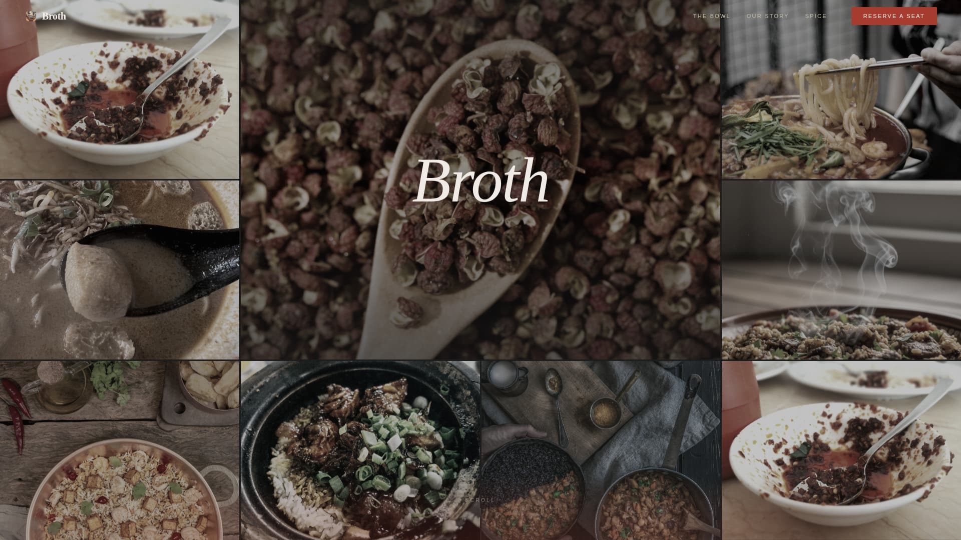 Chinese Cuisine & Dining Reviews Website Template