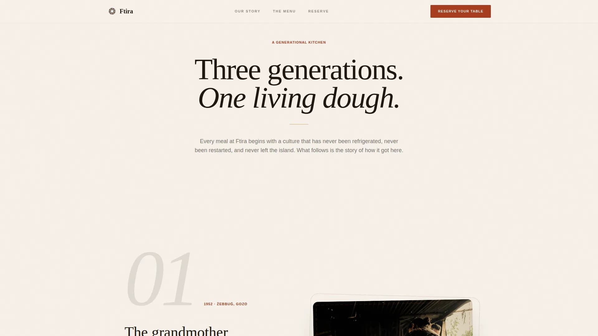 Malta — Immersive Maltese Cuisine Landing Page Template