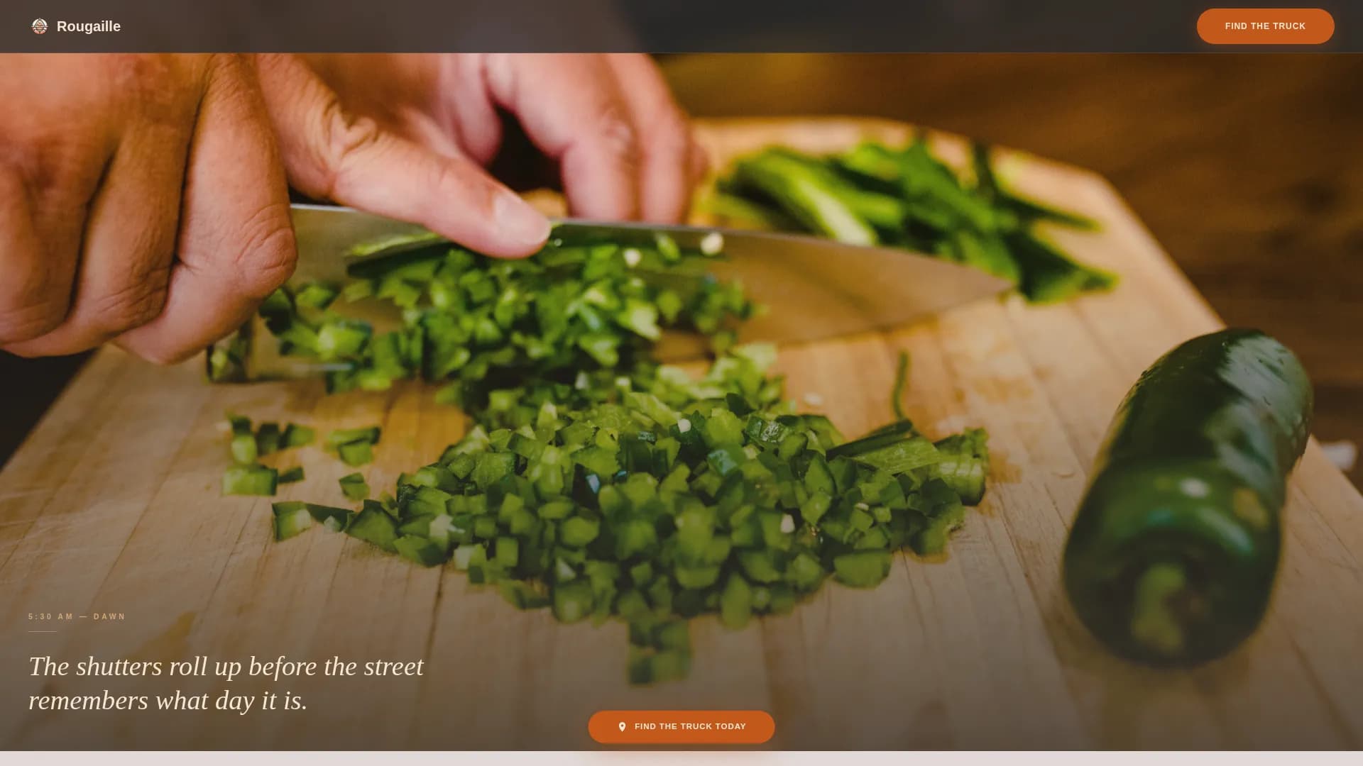 Mauritian Cuisine Professional Website Template