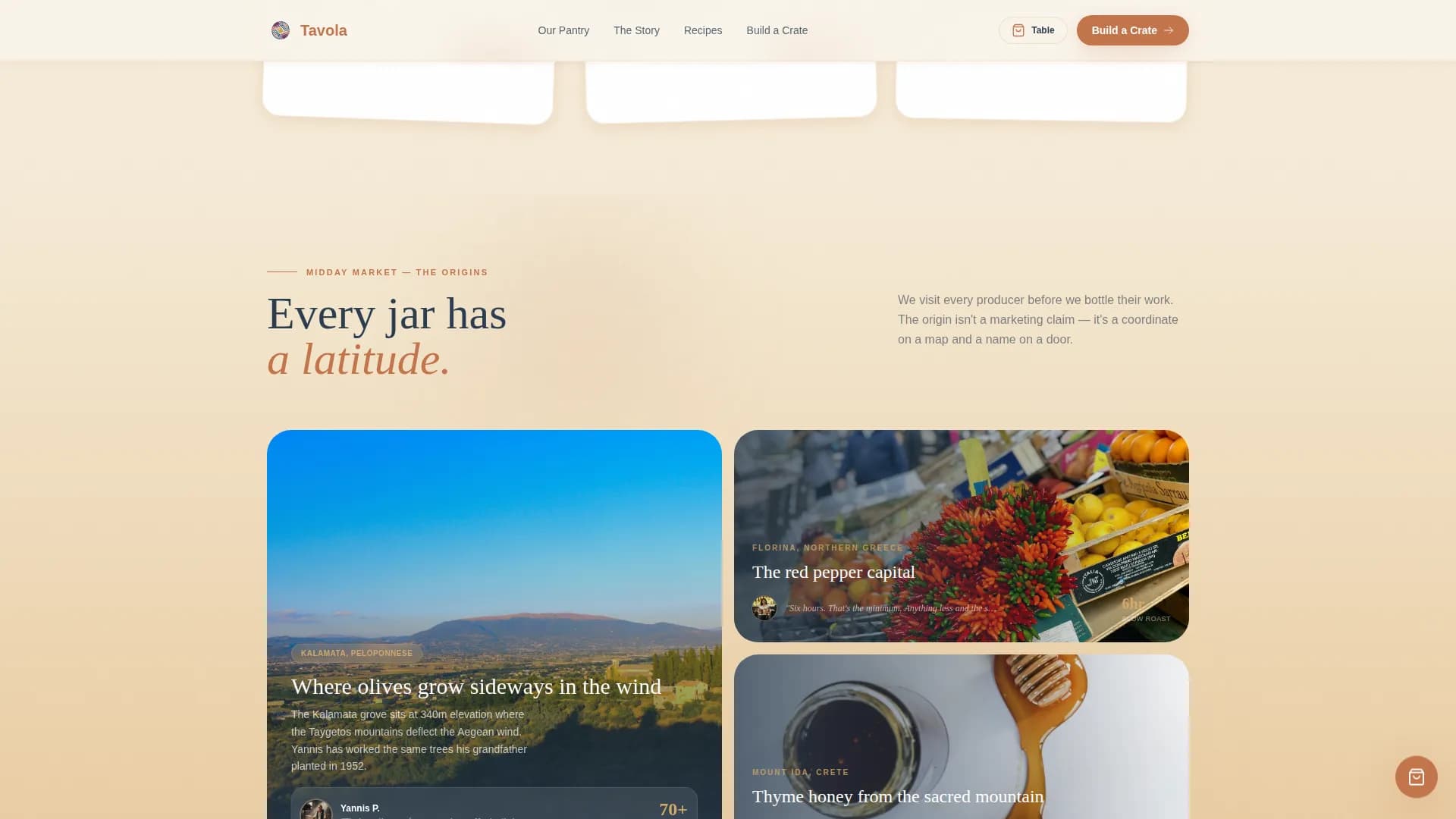 Mediterranean Diet Food & Dining Professional Website Template