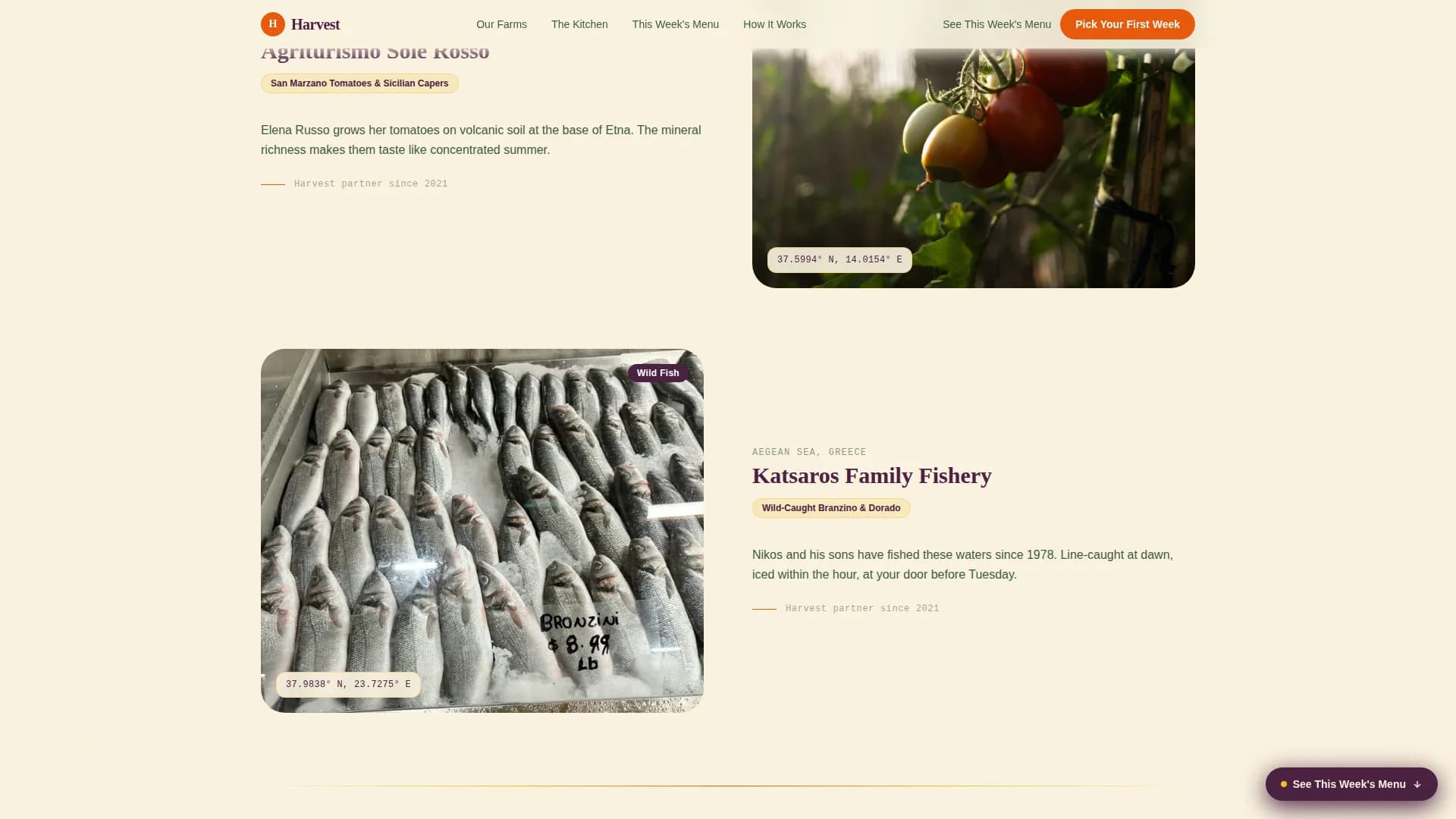 Orchard — Farm Mediterranean Delivery Landing Page Template