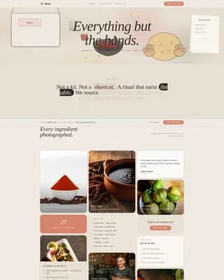 Sabor — Artisan Mexican Delivery Landing Page Template