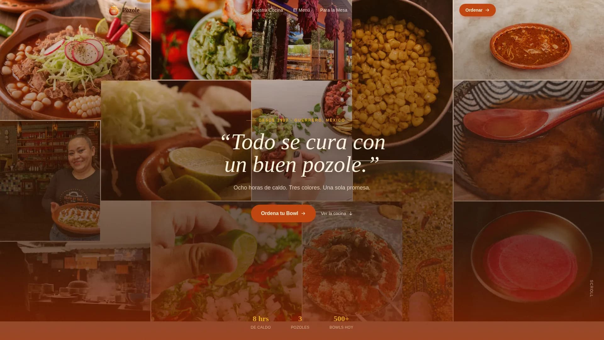 Remedy — Authentic Broth Restaurant Landing Page Template